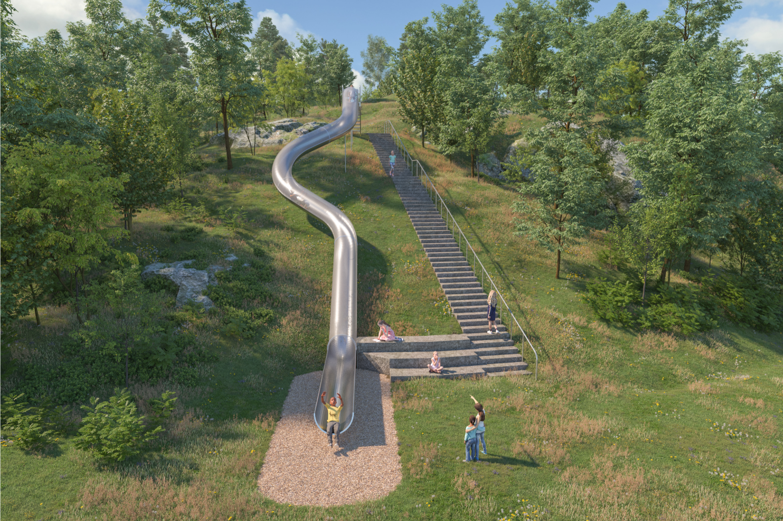 Nå går nabovarselet ut – snart byggestart for «Hagadumpa Parcade»