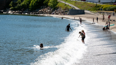 Fortsatt god badevannskvalitet i Larvik