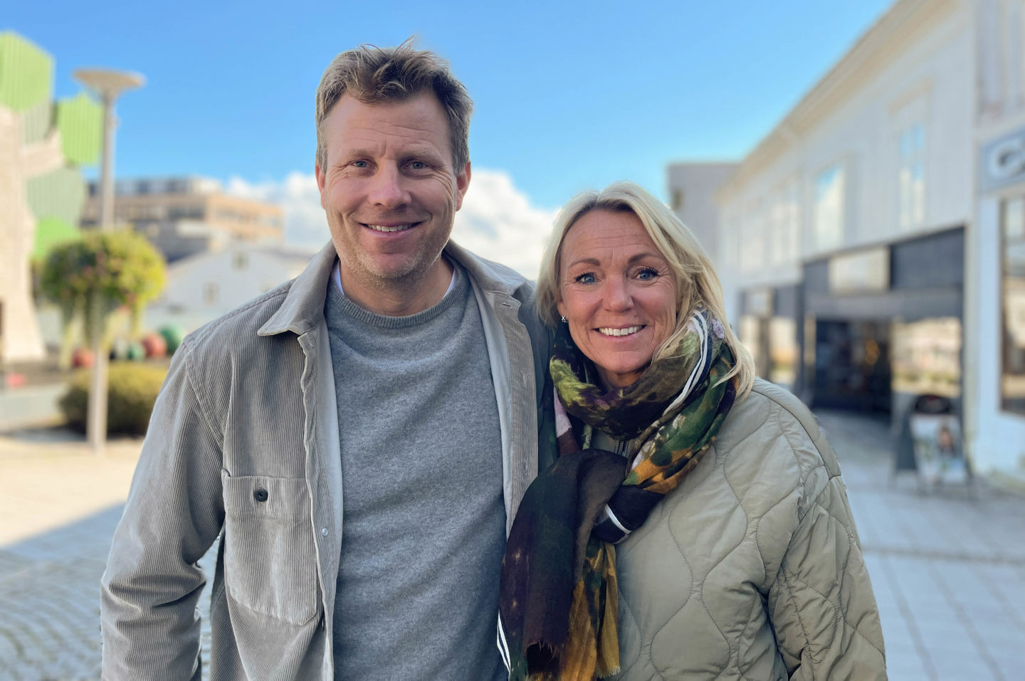 Endre Lindstøl og Hanne Jensen Moth