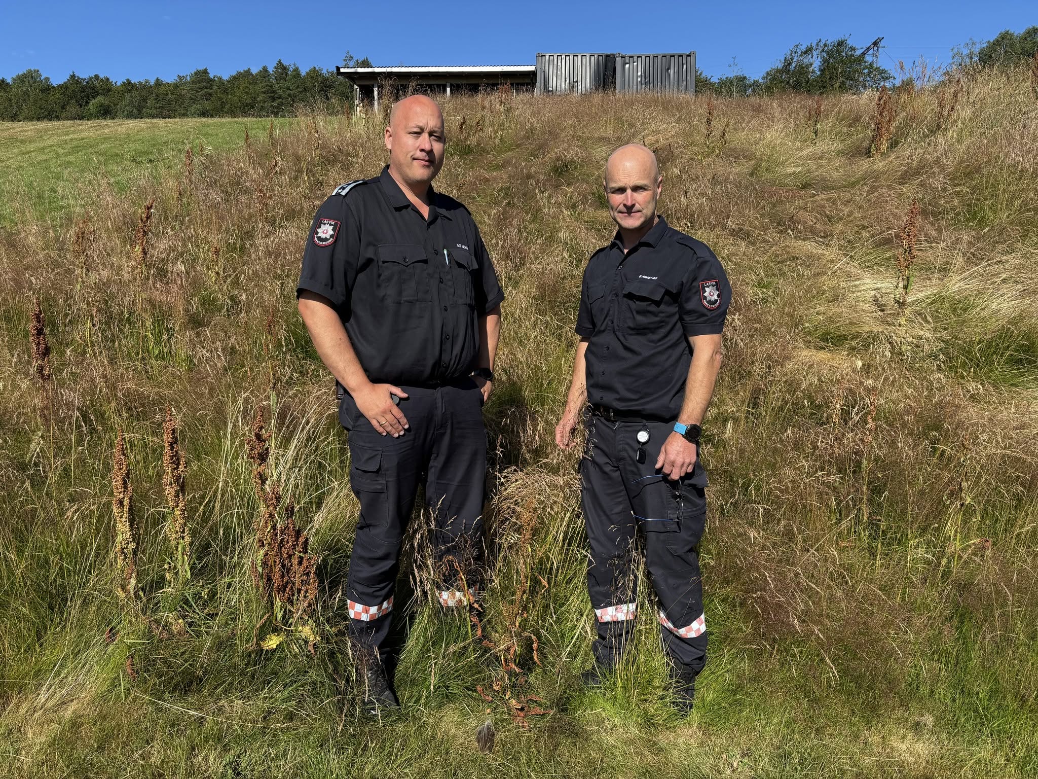 Stor skogbrannfare i Larvik