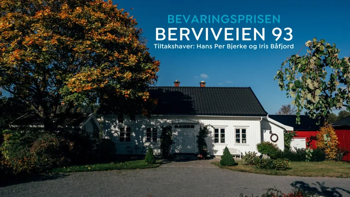 Berviveien 93 Vinner Av Bevaringsprisen