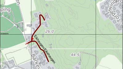 Høring av nytt veinavn - Eikhaugen/Eikehaugen 