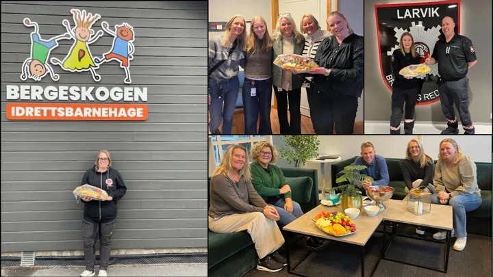 Konkurranse i forbindelse med lansering av appen i 2024. Takket være tilskuddsmidler kunne vi premiere heldige brukere med et fruktfat.